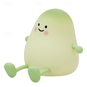 tanie Światła nocne-Miękki silikon mango z funkcją ładowania, lampka nocna z funkcją ładowania, uchwyt na telefon, Boże Narodzenie, Nowy Rok, święta, prezent urodzinowy, dekoracja wnętrz, sypialnia, światło, ładowanie