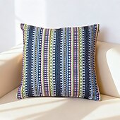 billiga Kasta kuddar, skär och omslag-modern minimalistisk kudde, färgglatt rutigt kuddfodral för sovrum, vardagsrum, soffa, dekorativt örngott, snygg heminredningsdetalj