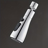 cheap Kitchen Utensils &amp; Gadgets-360° Rotating Kitchen Faucet Extender, Multi-Mode Water Flow Sprayer Attachment, Splash-Proof Water Saving Faucet Aerator with Extension Hose