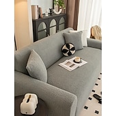 tanie Pokrowce na sofę-1 szt. aksamitny pokrowiec na sofę, gruby, miękki, luksusowy, dekoracyjny, chroniący sofę, antypoślizgowy, pyłoszczelny, chroniący przed zarysowaniami, odpowiedni do sypialni, salonu i gabinetu przez