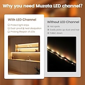 halpa LED-tarvikkeet-6 kpl 10 kpl 3,3 jalan / 1 m V-muotoinen LED-kanava hopeanvärinen alumiininen LED-nauha, diffuusorikanava maitomaisella valkoisella suojuksella, himmeä kulmavalaistus, helppo asennus, ei sisällä