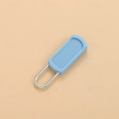 זול אספקה לבית-50 יחידות משיכת רוכסן תחליפית, ראשי רוכסן חדשים הניתנים להסרה ללא כלים, משיכות רוכסן מגומי לתרמילים, מעילים, נעליים ומזוודות, עיצוב פשוט ועמיד