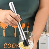 olcso Koktélkeverő-3 darabos professzionális rozsdamentes acél bártender készlet jégkrémmel, jégpickővel/shakerrel &amp;sörnyitó - nagy teherbírású keverők, bárok, shakerek, bárok számára alkalmas