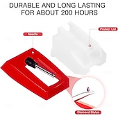 Недорогие Ручные инструменты-4 шт. универсальных сменных игл для проигрывателя виниловых пластинок