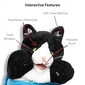 cheap Cat Toys-Cat Wrestling Glove Puppet Toy  Interactive Hand Mitt with Durable Protective Sleeve and Catnip - Play &amp; Enrichment