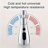 cheap Kitchen Utensils &amp; Gadgets-360° Rotating Kitchen Faucet Extender, Multi-Mode Water Flow Sprayer Attachment, Splash-Proof Water Saving Faucet Aerator with Extension Hose