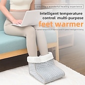 levne topné zařízení-nový zimní ohřívač nohou do obývacího pokoje elektrický vyhřívaný měkký a bezpečný ohřívač nohou