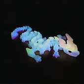 olcso húsvéti-3D nyomtatott, artikulált, sötétben világító kristálysárkány tojással, nagy, beállítható, gyűjthető figura húsvétra, halloweenre, partikra, lakberendezésre, születésnapi és karácsonyi ajándékokra,