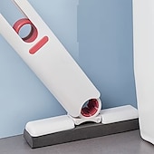 billige Vaskemidler-6-delers selvvridende mini-moppsett - lett å klemme høyabsorberende rask rengjøring egnet for stue, soverom og møbler vindustørking moderne kompakt design