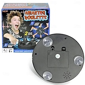 billiga Ner till $30-chock roulette partyspel intressant partyspel leksak elektriskt hasardspel mikro roulette polygraf fingerchockspel leksak partygåva elektrisk stötdetektor spelanalysator konsoler