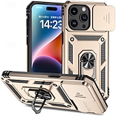 ieftine Carcase iPhone-telefon Maska Pentru iPhone 17 Pro Max 17 Air 16 15 14 Pro Max Plus 16e Capac Spate rezista Detașabil Anti Șoc armură PC MetalPistol