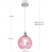 Недорогие Островные огни-1 - одинарный подвесной светильник из хрома