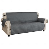 abordables Funda de sofá-Funda de sofá acolchada elástica e impermeable, apta para mascotas, funda protectora de cojín para el hogar, sala de estar, regalo para dueños de mascotas