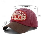 preiswerte Patriotische 250 Hüte-Herren Unisex Hut zum 250-jährigen Jubiläum der Vereinigten Staaten Baseballkappe Sonnenhut Trucker-Kappe Blau Wein Baumwolle Verstellbar Patriotisch Urlaub Sport Täglich Outdoor Streetwear Flagge