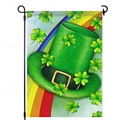 cheap Wall Tapestries-St Patrick's Day Outdoor Garden Flag Irish Party Decoration for Yard Patio Lawn Holiday Celebration