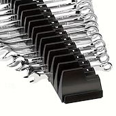 Недорогие Стойки для хранения-Набор магнитных шестигранных ключей — профессиональный модульный ящик для инструментов, прочный полипропиленовый материал, вертикальный органайзер для инструментов с 23 отделениями, черно-красный,