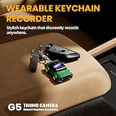 baratos Câmaras, Fotografia &amp; Vídeo-Câmera Mini Keychain - Câmera em Forma de Carro 2K HD - Câmeras Portáteis e Compactas Vintage - Gravador de Vídeo de Bolso para Viagem e Estudo Presente de Dia dos Namorados