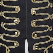 preiswerte Oberteile-Retro Vintage Rokoko Mantel Maskerade Zirkusjacke langarm Prinz Aristokrat Kostüm Herren Karneval Maskerade Veranstaltung / Fest Erwachsene Mantel Herbst Winter