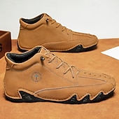 economico Stivaletti alla caviglia-stivali da uomo in similpelle verde fatti a mano: design unico e resistente con vestibilità comoda, ideali per l'uso casual, all'aperto e quotidiano