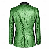 economico Cime-Retrò Vintage Anni '80 Metallico Lucido Smoking Completi &amp; Blazer Disco Paillettes Costume Per uomo Costume di Carnevale Natale Halloween Carnevale Cocktail party Festa a Tema Parata dell'Orgoglio