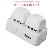 halpa Matkapuhelinkameran lisätarvikkeet-uusi näppäimistö, kaksinäppäininen e-kirjan sivunkääntäjä, sopii tableteille ja matkapuhelimille, bluetooth-kaukosäädin, sopii lyhyille videoille Androidilla/iOS:lla