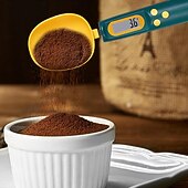 Недорогие Снижено до $30-цифровые кухонные весы-ложка — портативные электронные пищевые весы для выпечки, приготовления пищи и точного измерения