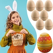 levne velikonoční-10 ks papírových velikonočních vajíček, 3 palce, vajíčka z papírmaché, DIY velikonoční papírová vajíčka na velikonoční tvoření, hledání velikonočních vajíček, dárky do velikonočních košíků