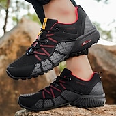 billiga Vardagssneakers-Herrskor i grå och orange, lätta löpar- och friluftsskor, perfekta för fitness, löpning och vardagskläder, bekväma och snygga skor