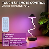 cheap Table Lamps-Cordless Table Lamps Rechargeable, Battery Operated LED Desk Lamp Outdoor Waterproof Portable Touch Dimmable Table Night Light for Patio Restaurant Dining Home Black