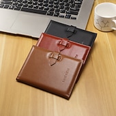 cheap Universal Phone Bags-Genuine Leather Passport HolderFull Grain Leather Passport Holder Wallet Cover for Men and Women Travel