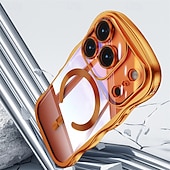 levne Pouzdra pro iPhone-telefon Carcasă Pro iPhone 17 Pro Max 17 Air 16 15 14 Pro Max 16e 13 Pro Max Zadní kryt se stojánkem Podpora bezdrátového nabíjení Nárazuvzdorné Retro Pokování