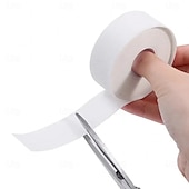 baratos Utensílios para o Lar-Protetor de gola descartável autoadesivo de 8m para absorção de suor, respirável, ideal para camisetas brancas, golas e chapéus. Adesivo absorvente anti-sujeira para forro de camisa.
