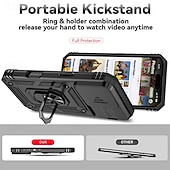 ieftine Carcase iPhone-telefon Maska Pentru iPhone 17 Pro Max 17 Air 16 15 14 Pro Max Plus 16e Capac Spate rezista Detașabil Anti Șoc armură PC MetalPistol