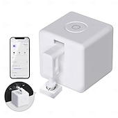 ieftine Iluminat inteligent acasă-Buton inteligent cu degete, comutator fără cablare, actualizare cu control tactil, funcționare cu aplicația Smart Life, adăugare hub Bluetooth Tuya, compatibilitate cu Alexa, Google Home și controlul
