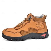 tanie Buty trekingowe-Męskie buty trekkingowe na co dzień – wytrzymałe, sznurowane, wygodne i oddychające, idealne na przygody na świeżym powietrzu, wędrówki i do noszenia na co dzień