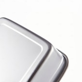 billige Kjøkkenoppbevaring-vakuummatbeholder matvaregodkjent sus304 forseglet matoppbevaringsboks bento lunsjboks for frukt, kjøleskapsikker, lufttett måltidsbeholder (firkantet)