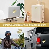  Lot de 4 emblèmes de voiture du Corps des Marines des États-Unis – Autocollant métallique 3D aigle globe ancre, autocollant militaire résistant aux intempéries, compatible avec voitures et camions,