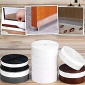 Недорогие Товары для дома-Уплотнительная лента для дверей, резиновый уплотнитель для окон, ветрозащитный уплотнитель для лобового стекла, самоклеящаяся лента для герметизации дверей и лобового стекла, 10 м