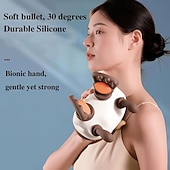 economico Articoli per la casa-Massaggiatore per tessuti profondi ricaricabile tramite USB con 8 artigli, dispositivo portatile per le dita adatto a collo, schiena, spalle e gambe, regalo perfetto sia per uomini che per donne,