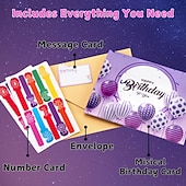  kartki urodzinowe fajerwerki wyskakujące ciasto dmuchane światło i muzyka kartka urodzinowa prezenty dla kobiet mężczyzn mamy dzieci