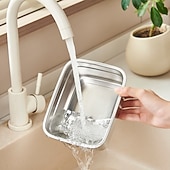 billige Kjøkkenoppbevaring-vakuummatbeholder matvaregodkjent sus304 forseglet matoppbevaringsboks bento lunsjboks for frukt, kjøleskapsikker, lufttett måltidsbeholder (firkantet)