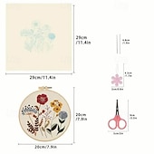 economico Fino a 30 $-kit ricamo - motivo floreale