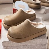 economico Zoccoli e pianelle da uomo-comode scarpe slip-on da uomo foderate in pelliccia: morbide, calde, perfette per ricevimenti di nozze rilassati e riunioni al chiuso
