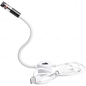 baratos Luzes decorativas-Lâmpada de posição de costura DC5V com alimentação USB, ponto/linha/cruz, infravermelha, magnética, para torno.