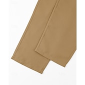 economico Pantaloni cargo-Per uomo Pantaloni Cargo Pantaloni Coulisse Elastico in vita Multi-tasche Tinta unica Antivento Comodità Quotidiano All'aperto Ferie Streetwear Elegante Nero Verde militare