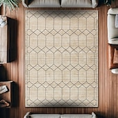 billiga Områdesmattor-Vintage persisk matta, fläckbeständig och lätt att rengöra, etnisk soffpläd, halkfri sängmatta i sovrummet, slitstark och elegant golvdekor i vardagsrummet