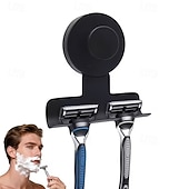 tanie Gadżety łazienkowe-Wytrzymały uchwyt na maszynkę do golenia ze stali nierdzewnej o wadze 15,43 funta do prysznica - uchwyt ścienny do łazienki ze stali nierdzewnej 304, odporny na uszkodzenia, zdejmowany haczyk na