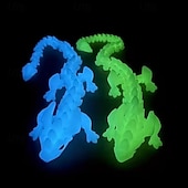 olcso húsvéti-3D nyomtatott, artikulált, sötétben világító kristálysárkány tojással, nagy, beállítható, gyűjthető figura húsvétra, halloweenre, partikra, lakberendezésre, születésnapi és karácsonyi ajándékokra,