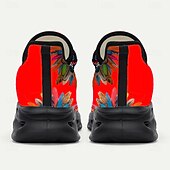 abordables Chaussures pour hommes-Baskets pour hommes de Mardi Gras avec imprimé multicolore jour des morts – Motif amusant et festif baskets confortables parfaites pour les défilés de carnaval