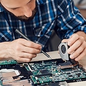 cheap Drill Bit Set-44-in-1 Magnetic Screwdriver Set with 44 Interchangeable Bits Heavy-Duty Compact Tool Kit for Electronics, Repair, Car Maintenance, DIY &amp; - Portable Magnetic Toolchest Compatible Screwdriver Tools